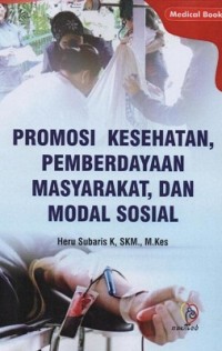 Promosi Kesehatan,Pemberdayaan Masyarakat,dan Modal Sosial