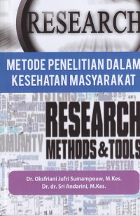 Image of Metode Penelitian Dalam Kesehatan Masyarakat