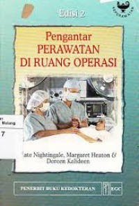 Pengatar Perawatan Diruang Operasi