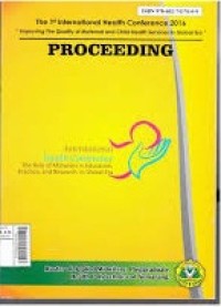 The 1 st International Health Conference 2016  Improving The Quality Of Maternal And Child Health Services In Global Era