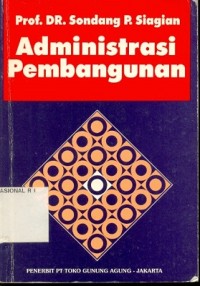 Administrasi Pembangunan