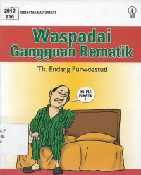 Waspadai Gangguan Rematik